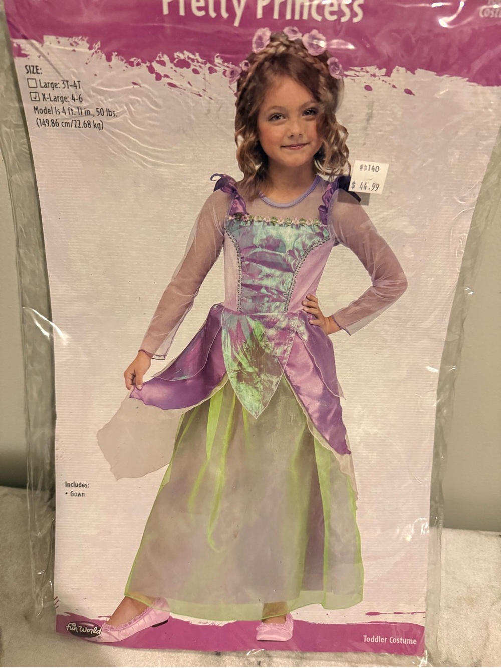 Pretty Princess Toddler Costume